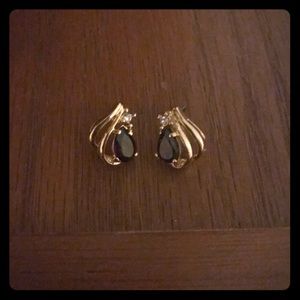 Garnet earrings
